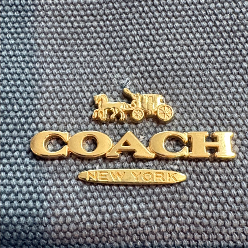 COACH Ellis Weekender Tote in Colonial Blue - Picture 8 of 17